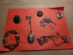 Antieke sieraden., Sieraden, Tassen en Uiterlijk, Antieke sieraden, Verzenden, Overige materialen