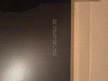 Ikea pax legplank smal zwart bruin - afbeelding 3