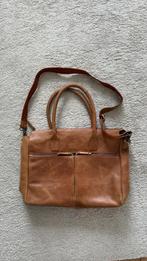 Burkely Valerie Vintage Laptop Bag 15" cognac - leer, Computers en Software, Laptoptassen, Ophalen, 15 inch, Zo goed als nieuw