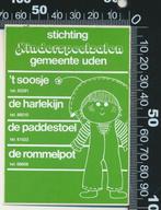 Sticker: Stichting Kinderspeelzalen Gemeente Uden, Verzamelen, Ophalen of Verzenden, Zo goed als nieuw, Bedrijf of Vereniging