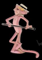 Pink Panter pin- roze gelakt, Verzenden, Nieuw, Figuurtje, Speldje of Pin