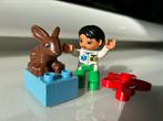 Duplo dierenarts met konijn, Kinderen en Baby's, Speelgoed | Duplo en Lego, Ophalen of Verzenden, Zo goed als nieuw, Duplo