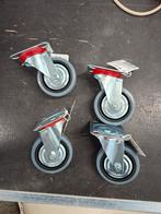 Set van 4 Zwenkwielen, Ophalen of Verzenden, Nieuw