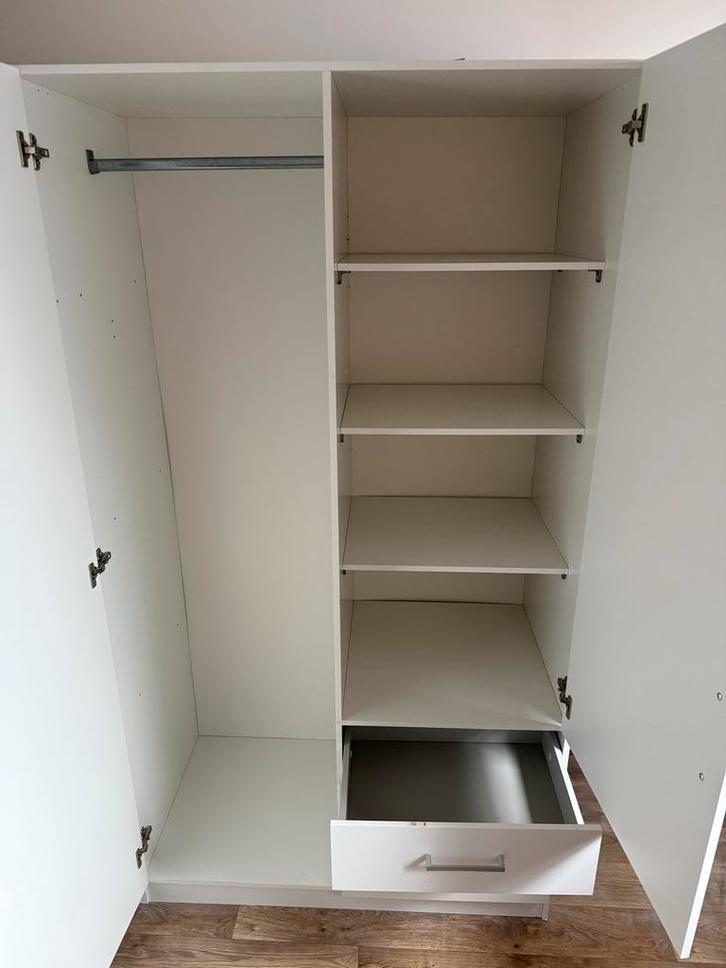 Jysk FANDRUP Kledingkast - Zelf Demonteren!, Huis en Inrichting, Kasten | Kledingkasten, Gebruikt, 150 tot 200 cm, 50 tot 100 cm