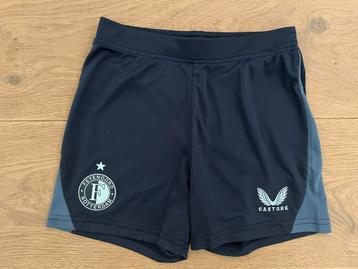 Orgineel Feyenoord broekje uit tenue maat 122 / 128 beschikbaar voor biedingen