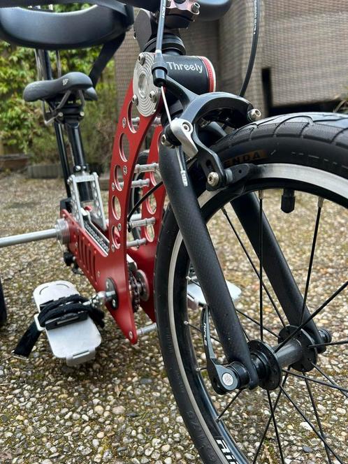 Aangepaste driewielfiets kind - Threely Bike 16 inch, Fietsen en Brommers, Fietsen | Driewielfietsen, Zo goed als nieuw, Ophalen