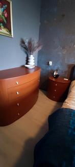 Stijlvolle nachtkastjes met bijbehorende ladekast, Ophalen, Zo goed als nieuw, 45 tot 65 cm, 70 cm of meer