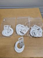Oorbellen ringen wit 9 paar, Ophalen of Verzenden, 'T Olde Gre-j, Info@toldegrej.nl, Endepoelstraat 20f Didam
