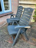 2x Hartman Florian Recliner verstelbare tuinstoelen, Ophalen, Zo goed als nieuw, Kunststof