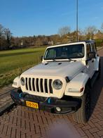 Jeep Wrangler 4xe Sahara  2023 | 1e eigenaar, Auto's, Jeep, Wit, 10 km/l, Geïmporteerd, Te koop