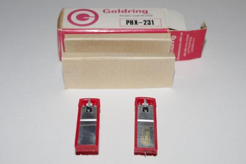 2 X Goldring PHX-231 mono element, ongebruikt, Audio, Tv en Foto, Platenspelers, Nieuw, Platenspeler-onderdeel, Overige merken