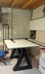 design werktafel 100x170 cm  verstelbaar, Huis en Inrichting, Bureaus, Ophalen, In hoogte verstelbaar, Zo goed als nieuw, Bureau