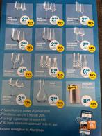 Volle spaarkaart Glazen Zegels AH actie, Ophalen, Winkel, Super of Benzinepomp, Volle spaarkaart