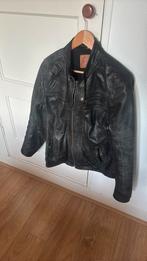 Goosecraft leren jas zwart L, Ophalen of Verzenden, Zo goed als nieuw, Bruin