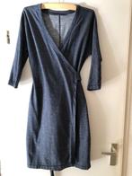 Overslagjurk Expresso blauw denim look maat 38, Maat 38/40 (M), Ophalen of Verzenden, Zo goed als nieuw, Knielengte