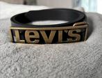 Levi's Riem Zwart/Goud - Maat 75/30, Kleding | Dames, Riemen en Ceinturen, Ophalen of Verzenden, Zo goed als nieuw, Levis, Echt leder
