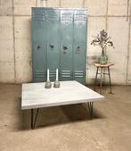 Nieuwe salontafel beton look, Huis en Inrichting, Tafels | Salontafels, 50 tot 100 cm, Minder dan 50 cm, Nieuw, Metaal