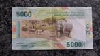 biljet 5.000 Centraal Afrikaanse CFA Francs, Ophalen of Verzenden, Overige landen, Los biljet