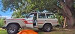 1985 Toyota FJ62 Landcruiser - 6 cyl 4L- LPG - Belastingvrij, Auto's, Toyota, Wit, 3955 cc, Handgeschakeld, Vierwielaandrijving