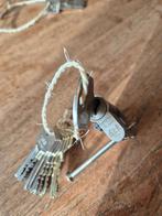 cilinderslot DOM Plura - SKG2, Ophalen of Verzenden, Zo goed als nieuw, Rvs, Slot