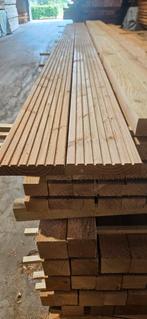 Te koop douglas vlonderplanken zeer mooie kwaliteit 28x145mm, Ophalen, Nieuw, Hout
