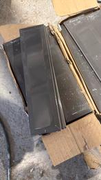 Tegeltjes donker grijs 7x30 cm, Doe-het-zelf en Verbouw, Tegels, Ophalen, Nieuw, Minder dan 20 cm, 20 tot 40 cm