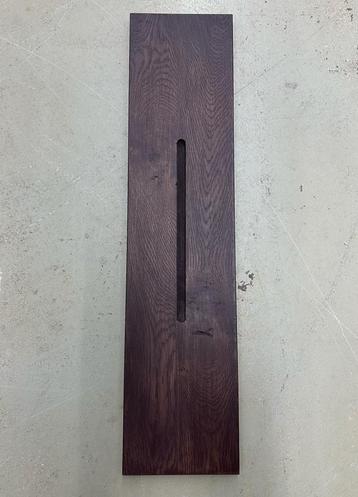 Nieuw: eiken houten badplank - 90 cm - walnoot kleur beschikbaar voor biedingen