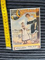 163. Kaart vintage illustratie Chatellailon les Bains, Ophalen of Verzenden, Ongelopen