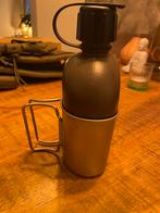 Veldfles met Beker - Militair, Ophalen of Verzenden, Gebruikt