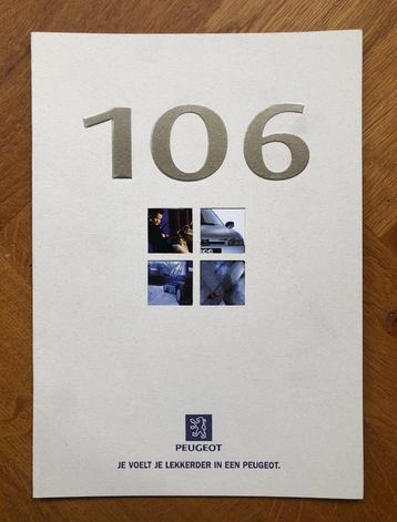 Peugeot 106 folder 1996 beschikbaar voor biedingen