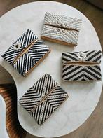 Bali kralen clutch 1, Ophalen of Verzenden, Tropical Home, Riet, Rechthoekig