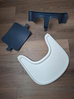 babyset met playtray stokke tripp trapp stoel, Kinderen en Baby's, Kinderstoelen, Ophalen, Meegroeistoel