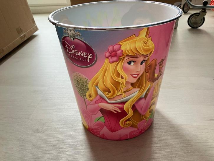 Disney Princess emmer / prullenbak, Kinderen en Baby's, Kinderkamer | Inrichting en Decoratie, Zo goed als nieuw, Overige typen