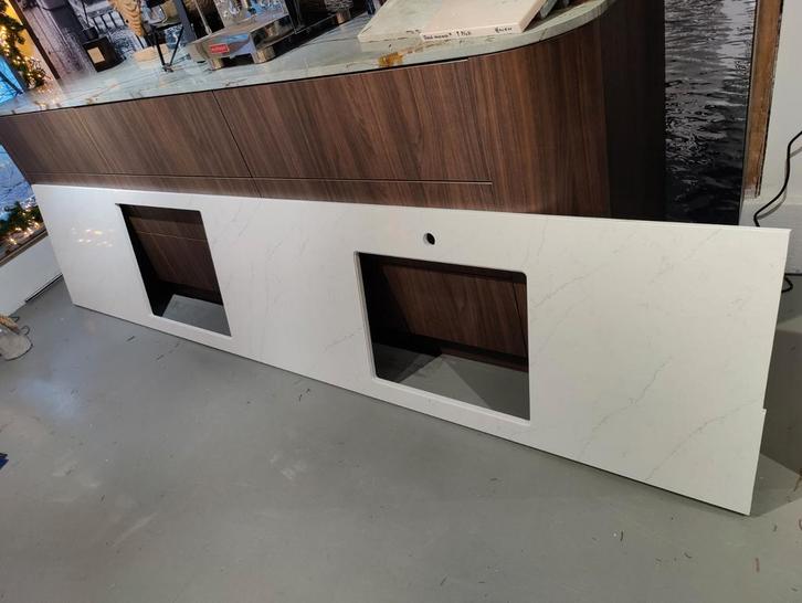 Composiet werkblad 2922mm lang, Huis en Inrichting, Keuken | Keukenelementen, Minder dan 100 cm, Ophalen