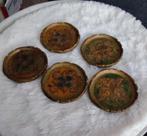 Oude Italiaanse Florentijnse Onderzetters, Antiek en Kunst, Curiosa en Brocante, Ophalen of Verzenden