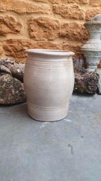 stoere brocante grèspot inmaakpot plantpot lepelpot, Ophalen of Verzenden
