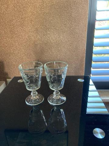 La Rochère France | 2 Versailles wijn glazen | 15 cm 220 ml beschikbaar voor biedingen