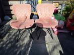 6 eetkamerstoelen: 2 velvet, 2 stof, 2 skyleer, Ophalen, Gebruikt, Vijf, Zes of meer stoelen, Stof