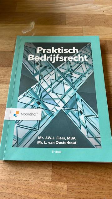 J.W.J. Fiers MBA - Praktisch Bedrijfsrecht beschikbaar voor biedingen
