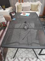 Buiten tafel, Ophalen of Verzenden, Rechthoekig, Metaal