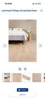 Laminaat Gamma, Huis en Inrichting, Stoffering | Vloerbedekking, Ophalen, Crème, Nieuw, 50 tot 75 m²