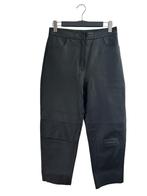 Selected Femme broek zwart leer M, Kleding | Dames, Broeken en Pantalons, Maat 38/40 (M), Zwart, Selected Femme, Ophalen of Verzenden