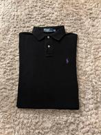 Ralph Lauren Poloshirt Zwart met Paars Logo, Kleding | Heren, Polo's, Ophalen of Verzenden, Nieuw, Maat 48/50 (M), Zwart