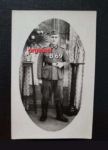 Foto WO2 Wehrmacht man ( B69), Frankrijk 1940 Westfront'. beschikbaar voor biedingen