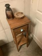 Krukje plantentafel massief Teak hout vintage landelijk 55€, Ophalen of Verzenden, Zo goed als nieuw, Hout