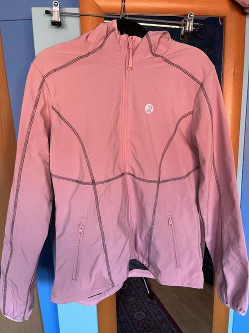 mooi roze zomerjasje Leontien 40/42 zgan, Kleding | Dames, Jassen | Zomer, Zo goed als nieuw, Maat 42/44 (L), Roze, Verzenden