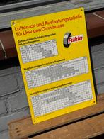 Fulda banden oud reclame bordje, Verzamelen, Merken en Reclamevoorwerpen, Reclamebord, Gebruikt, ., Ophalen of Verzenden