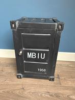 Stoer Legerlook Nachtkastje Kind, Ophalen, Minder dan 50 cm, Zo goed als nieuw, Metaal