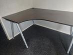 Galant zwart hoek bureau gebruikt, Ophalen, Zo goed als nieuw, Bureau
