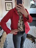 Rode dames blazer / jasje van Steilmann | maat 36 | ZGAN, Ophalen of Verzenden, Jasje, Maat 36 (S), Rood